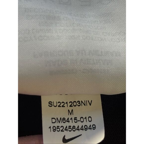 Nike Oversized Full-Zip Hoodie Jacket Black women’s Medium pockets oversized - Picture 7 of 11